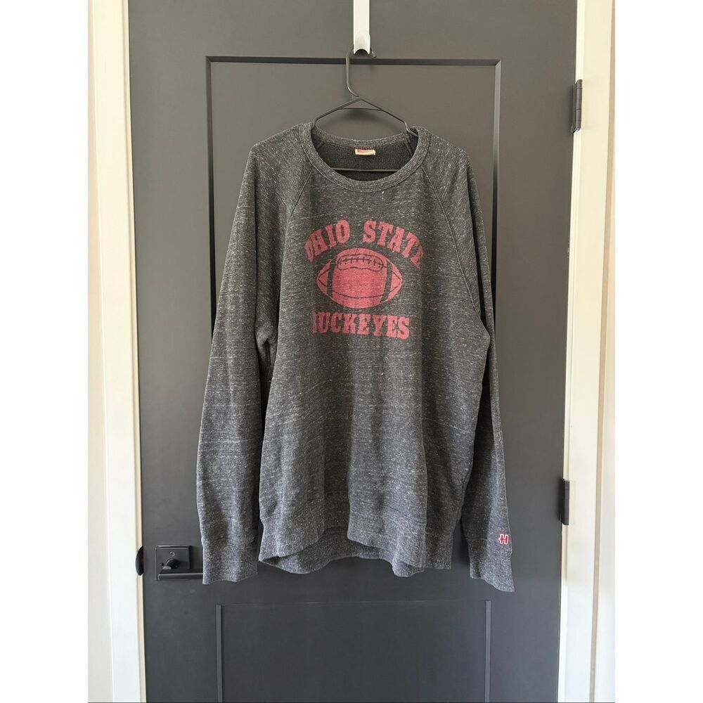 Homage Ohio State Buckeyes Football Crewneck Size XXL